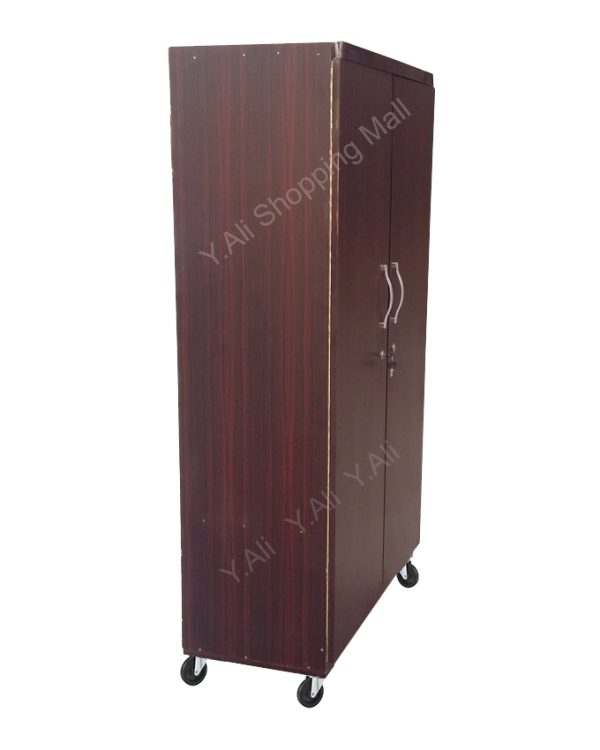 5x3 Feet Wooden two door cupboard wardrobe cabinet - Image 2