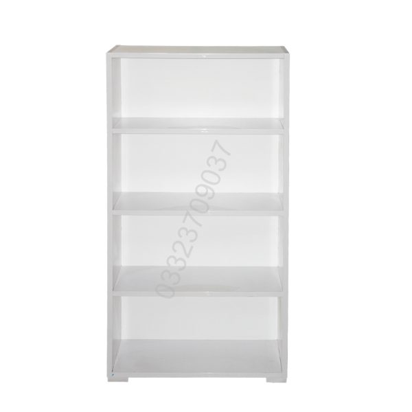 4x2 shoe rack storeg rack open Lamination Wooden sheet White - Image 2