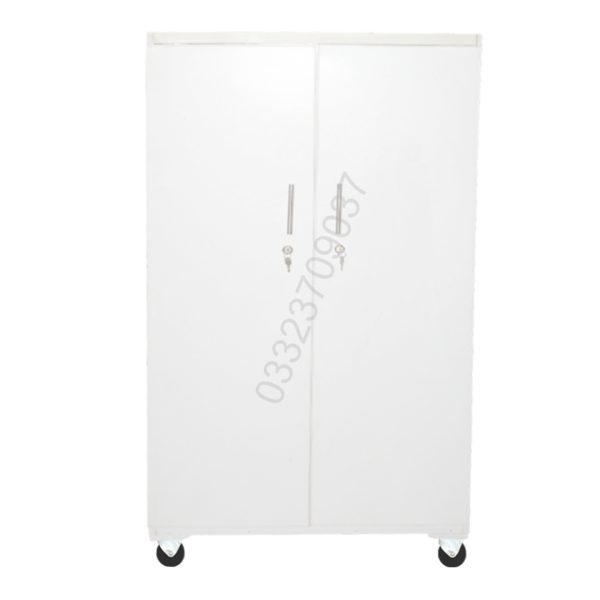 D2 5x2 Wooden Shelfs cupboard cabinet wardrobe almari white - Image 3