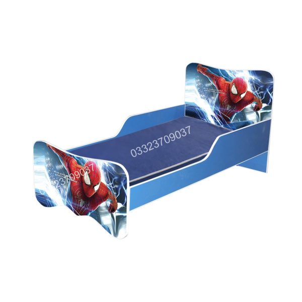 6x3 feet Wooden  Spider man Sticker Kids Bed