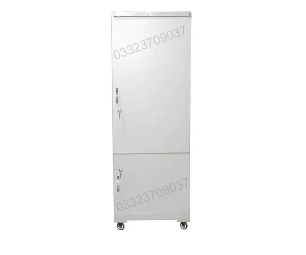 6x2 feet Single door Cupboard D3 wooden almari cabinet -White - Image 3