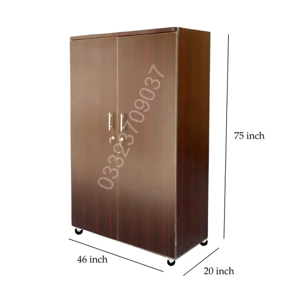 4 drawer 6x4 feet wooden cupboard alamari wardrobe safe cabinet