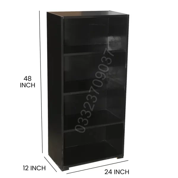 Shoe rack storeg rack open Lamination Wooden sheet black