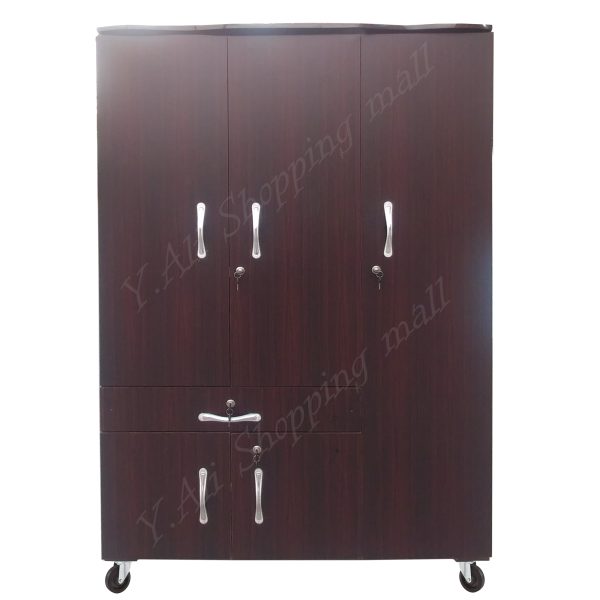 D4 6x4 Feet Large Wooden sheet cupboard wardrobe fixed price - Image 3