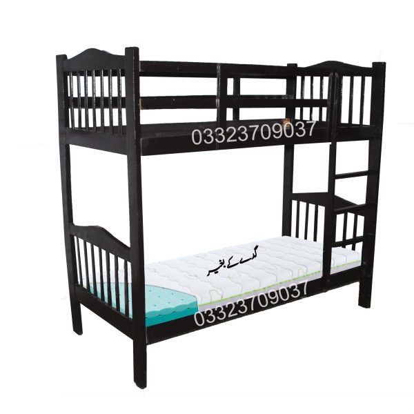 Bunker bed for kids and adults made with Solid Kikar wood