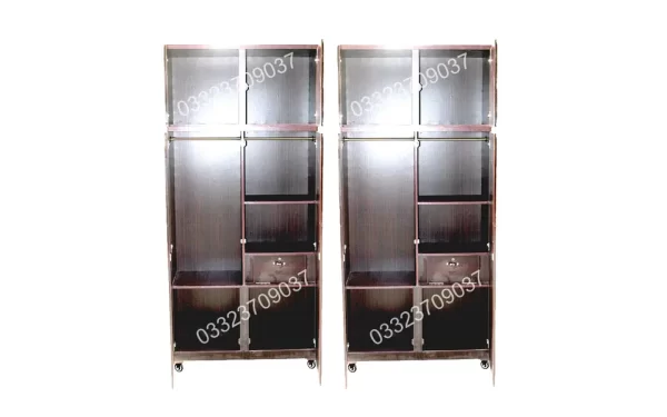 8x8 Feet 16 inch Wooden Cupboard - wardrobe safe almari cabinet - Image 2