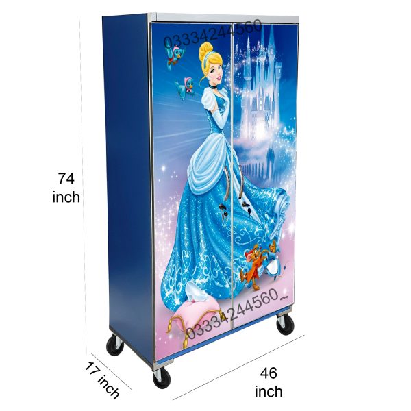 6x4 feet Cinderella Theme cupboards for kids