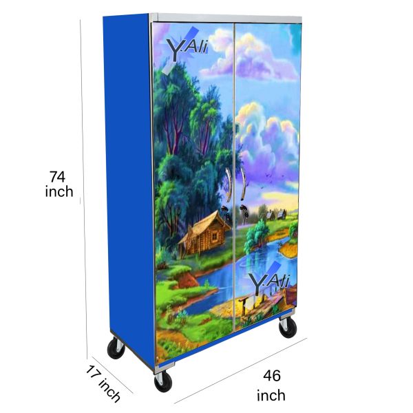 6x4  feet Natural Scene River Theme cupboards for kids