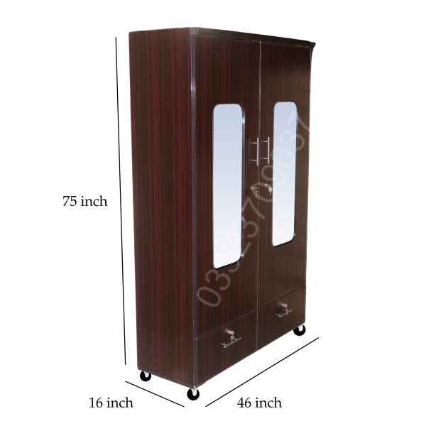 Sc3 wooden 6x4 feet showcase , cupboard almari wardrobe safe cabinet - Image 3